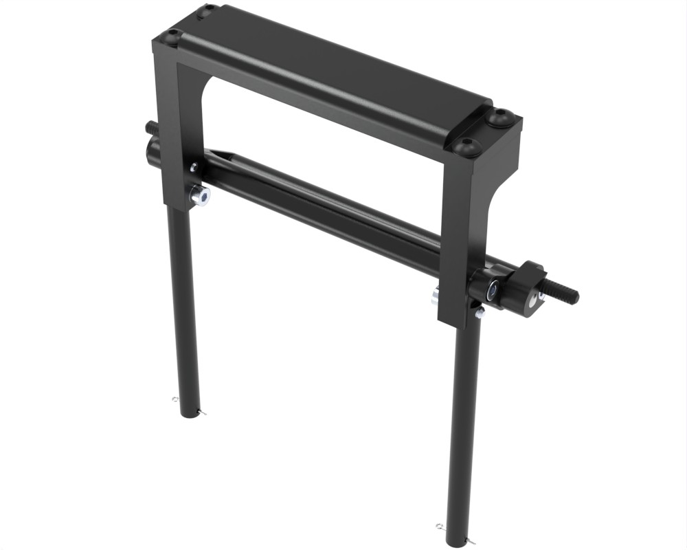 Auslösemechanik mit Druckplatte links