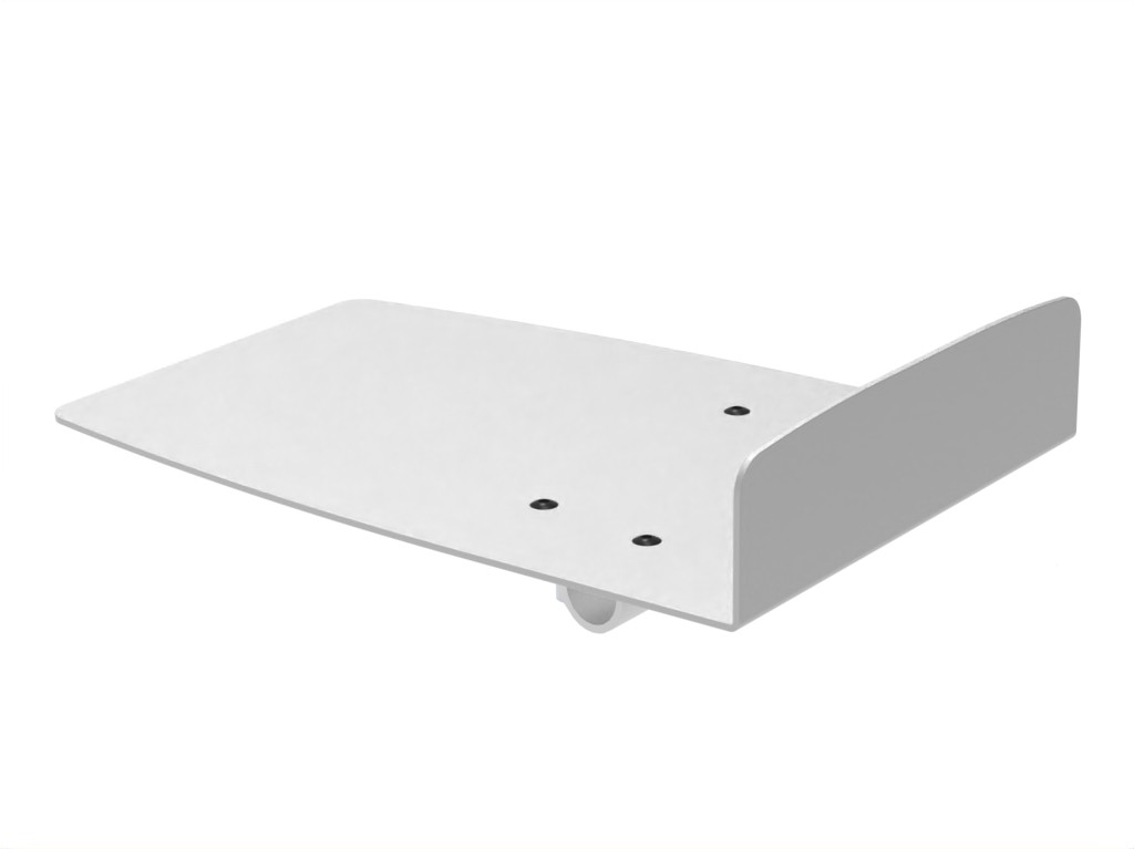 Fußbrettauflage gummiert, 27 cm tief,