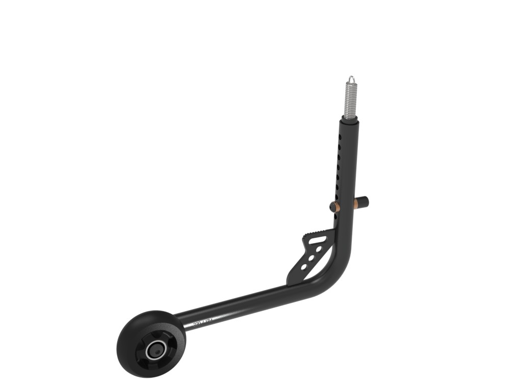 Kippstütze (L220/194), mit Rad,