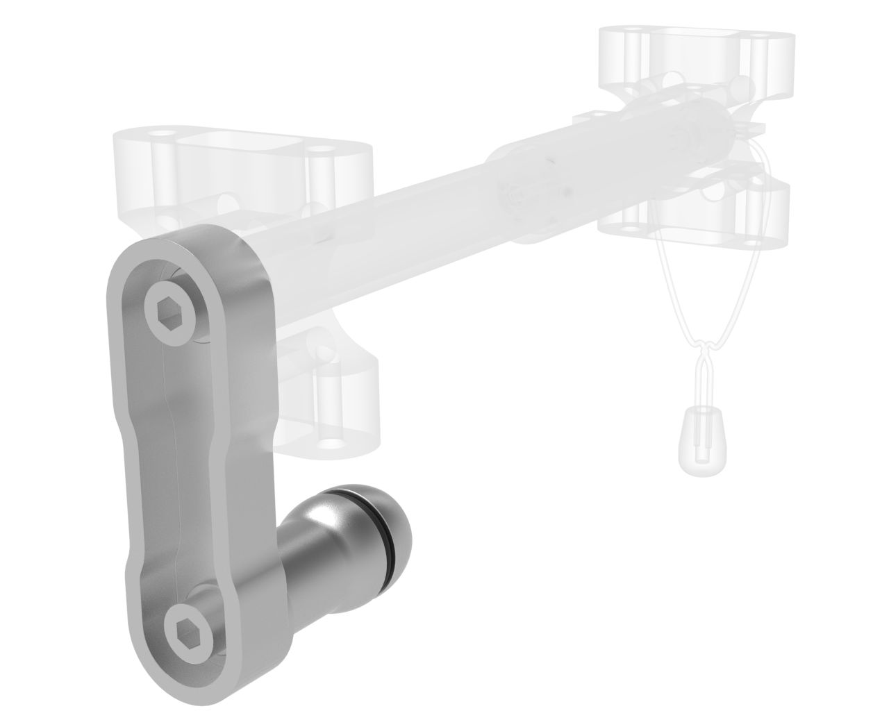 Zentrierzapfenaufnahme hinten TRAVELER