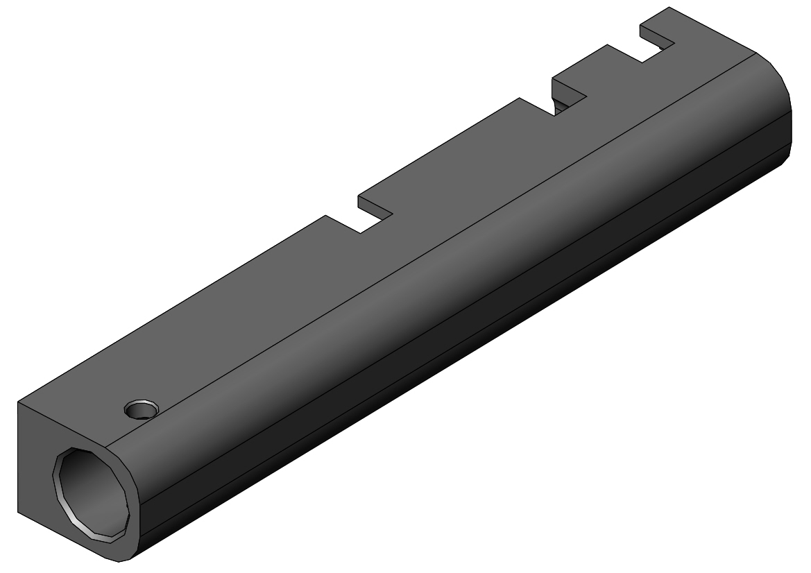 Kippstützenhalter LIFT, 200mm lang