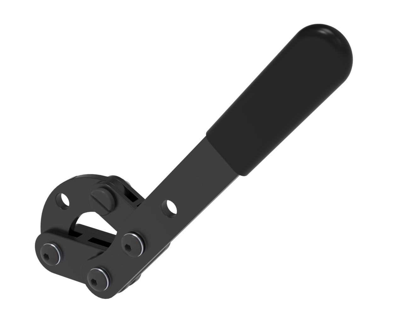 Kniehebelbremskörper rechts