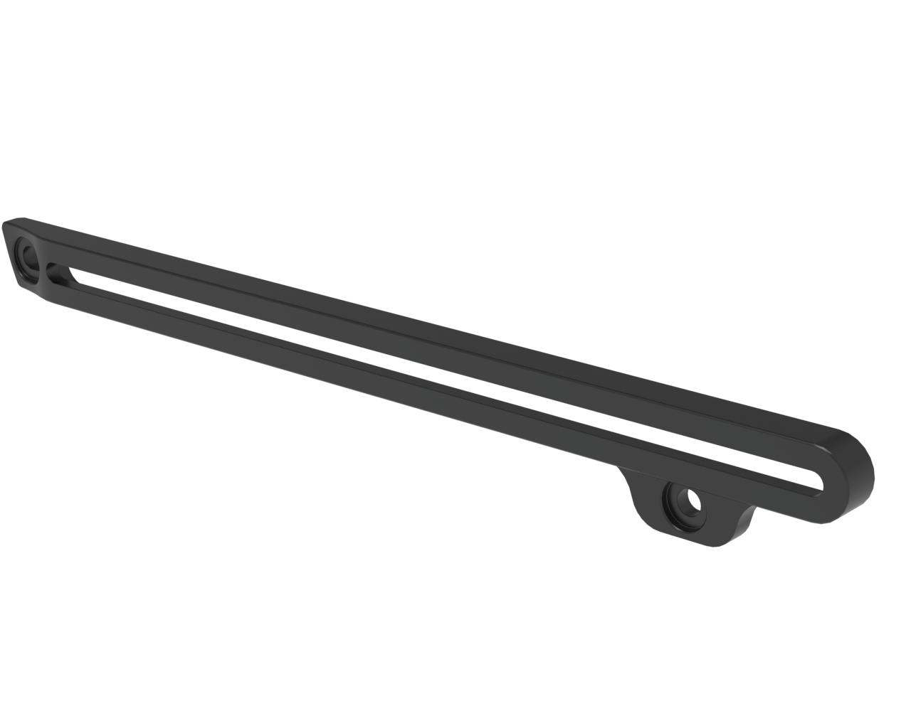 Halteleiste rechts [227mm] schwarz