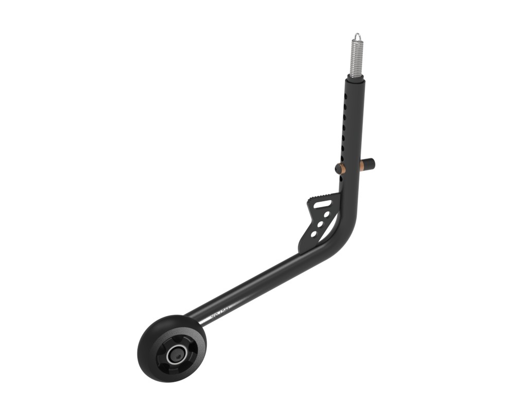 Kippstütze (L200/244), mit Rad,