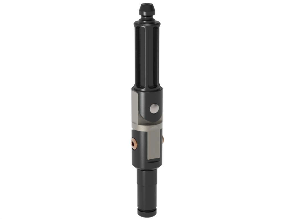 Fußbügelgelenk axial hochfaltbar